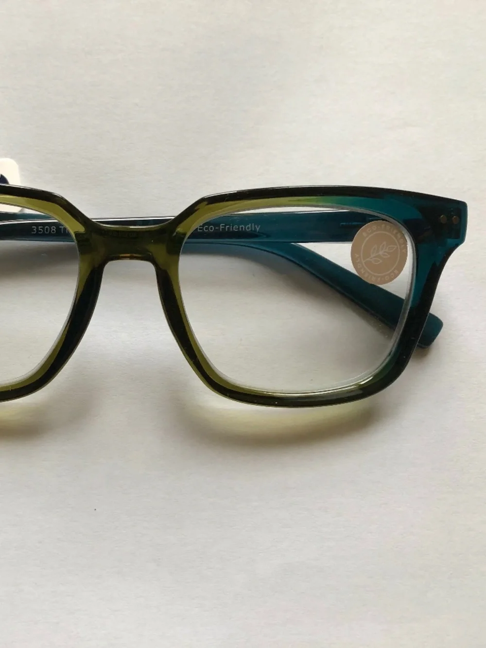 New Peepers Green Ombre Tiki Blue Light Filtering Glasses
